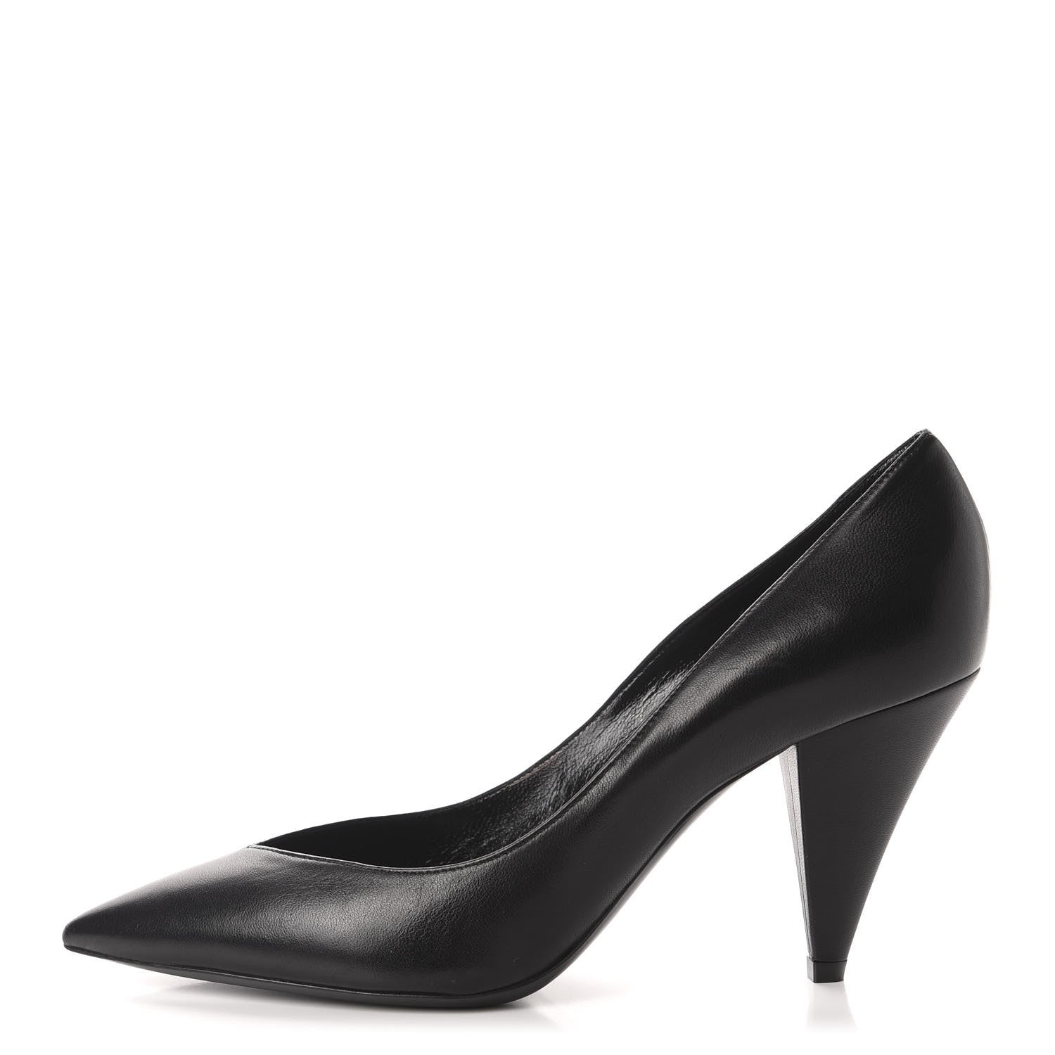 Saint Laurent Calfskin Era Pumps 39.5 Black 1 of 10