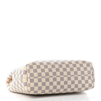 Louis Vuitton Damier Azur Graceful PM Rose Ballerine 3 of 4