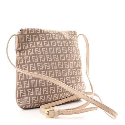 Fendi Zucchino Vitello Tube Messenger Bag Cipria Teint Cipria 3 of 10