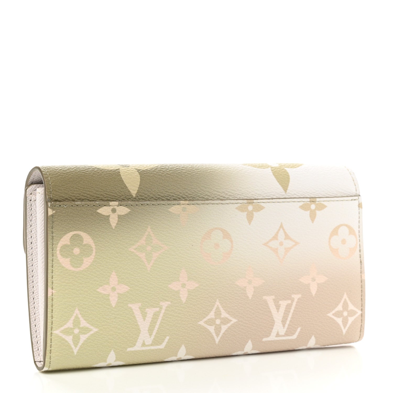 Louis Vuitton Monogram Giant Spring In The City Sarah Wallet NM Sunset Kaki 3 of 6