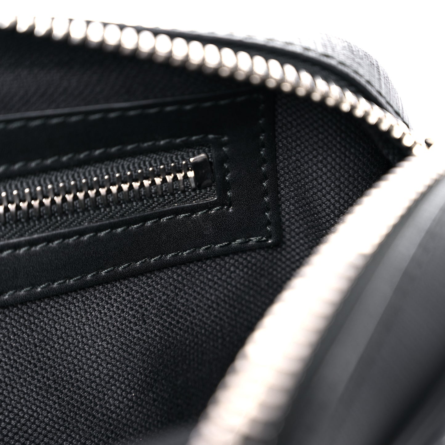 Soft GG Supreme Monogram Web Belt Bag Black Grey