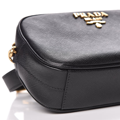 Prada Saffiano Belt Bag Black 7 of 10