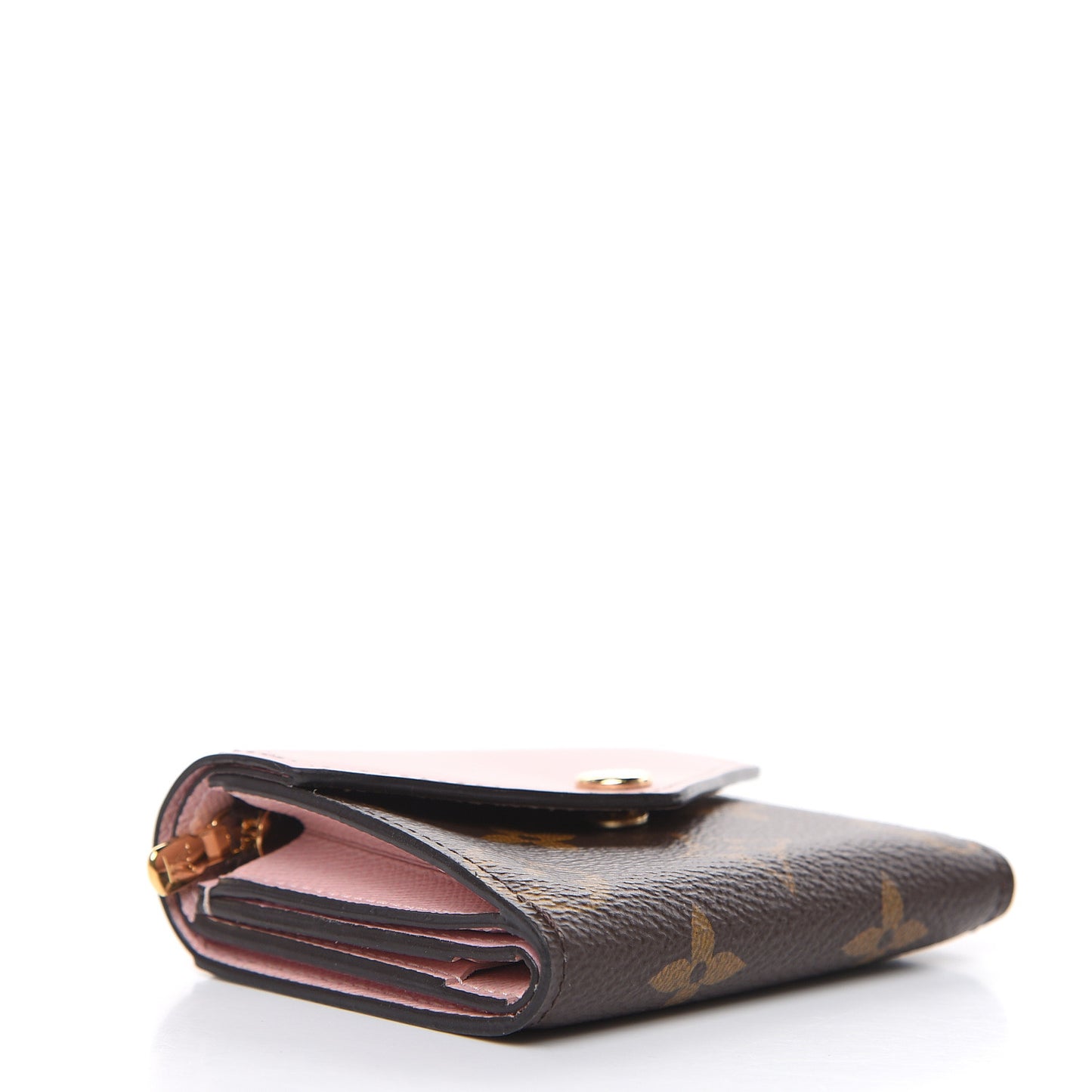 Monogram Zoe Wallet Rose Ballerine
