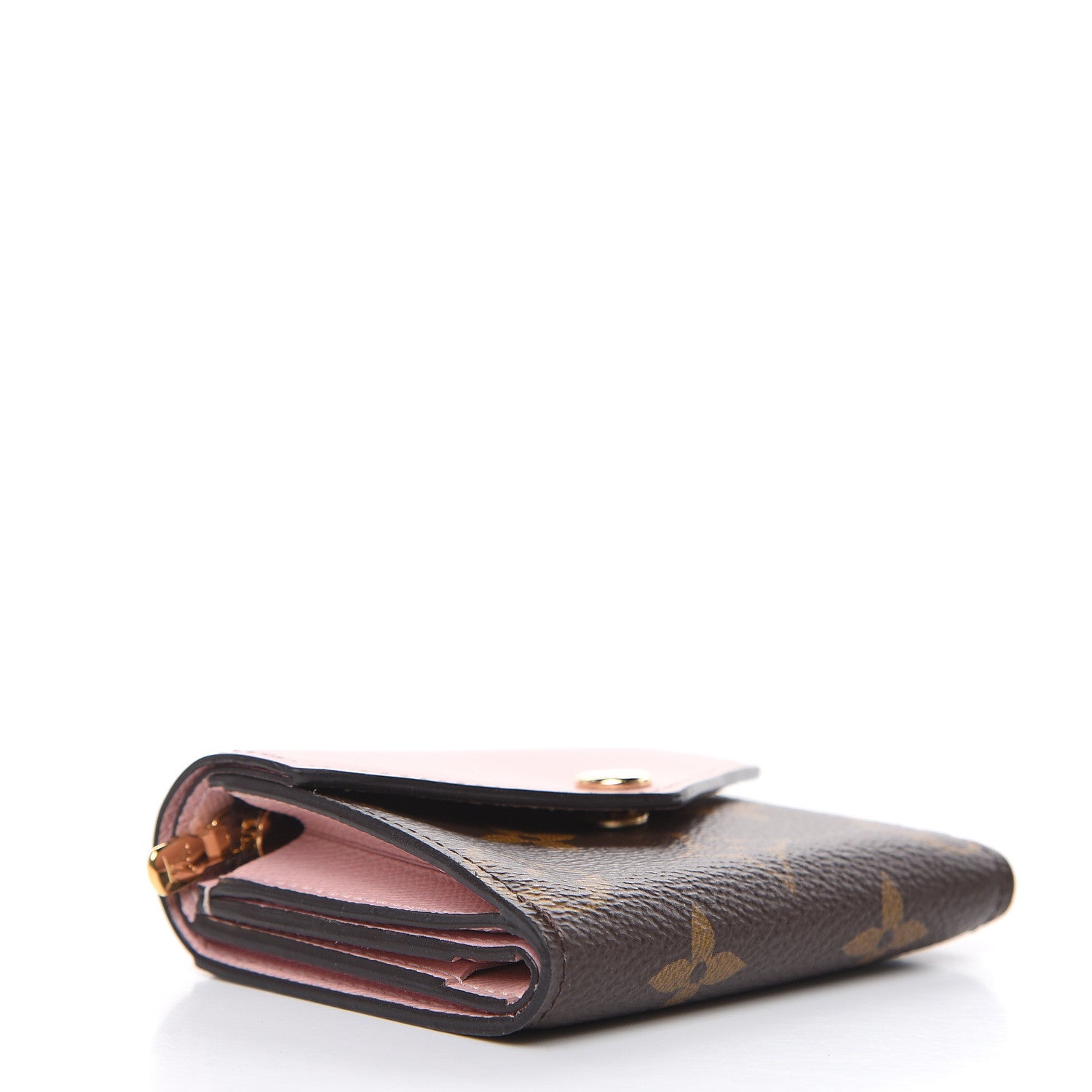 Louis Vuitton Monogram Zoe Wallet Rose Ballerine 4 of 9