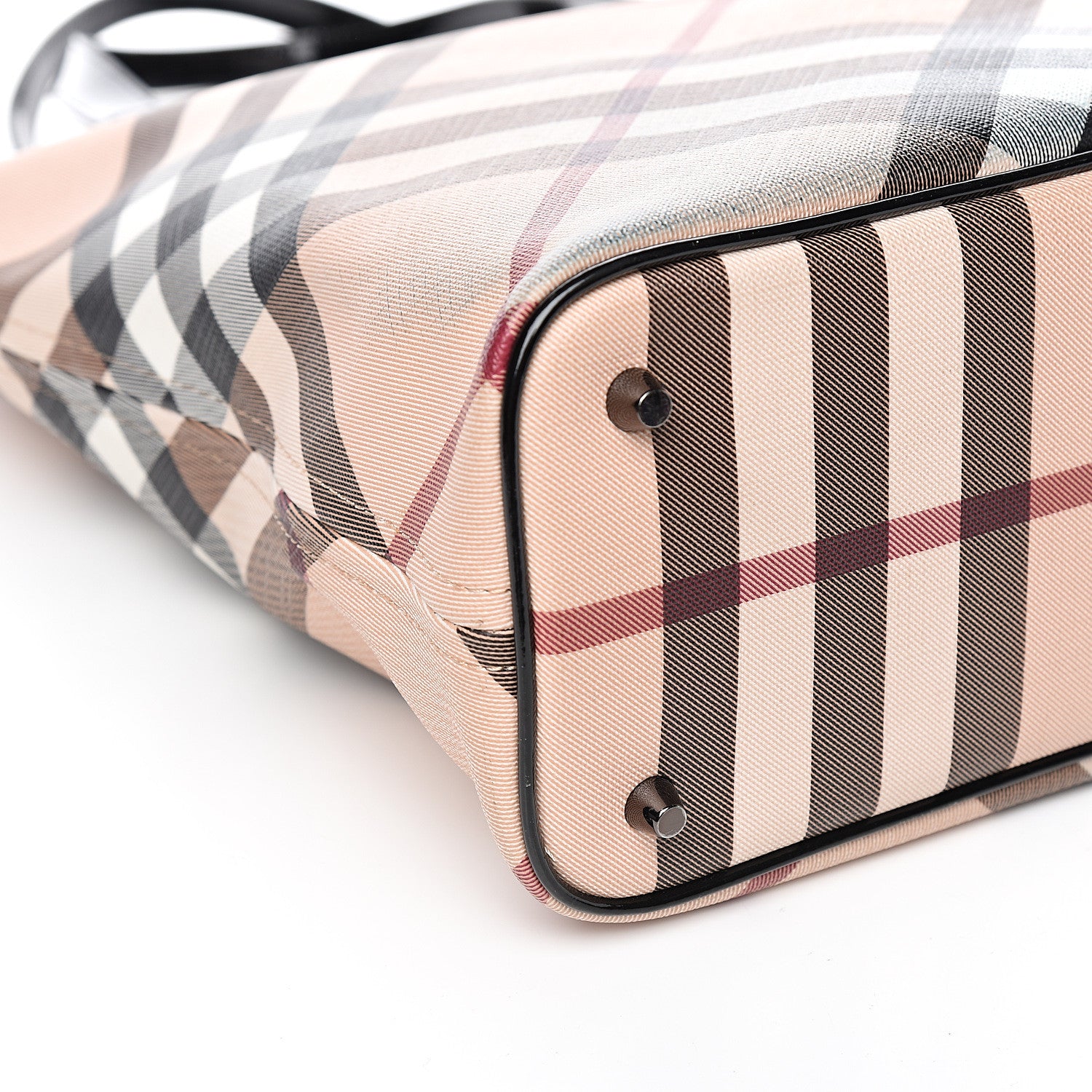 Burberry Supernova Check Tote Black 7 of 10