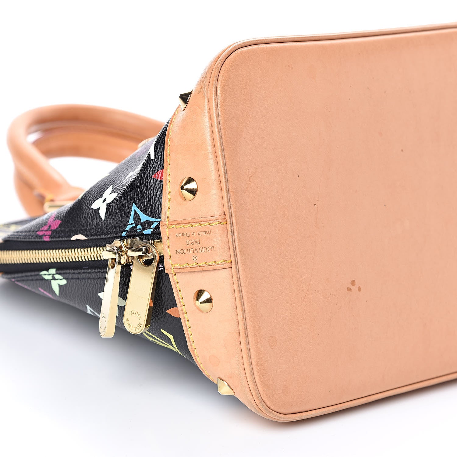Louis Vuitton Monogram Multicolor Alma Black 7 of 15
