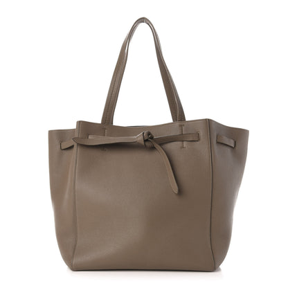 Celine Soft Grained Calfskin Small Belt Cabas Phantom Taupe 1 of 11