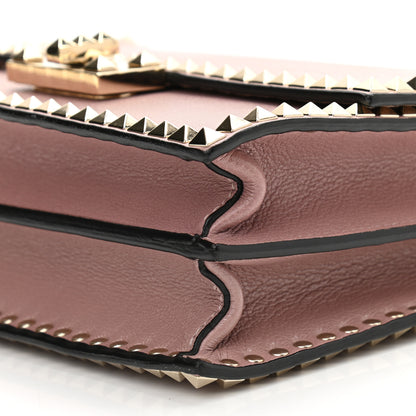 Valentino Garavani Buffalo Rockstud No Limit Top Handle Bag Lipstick 9 of 9