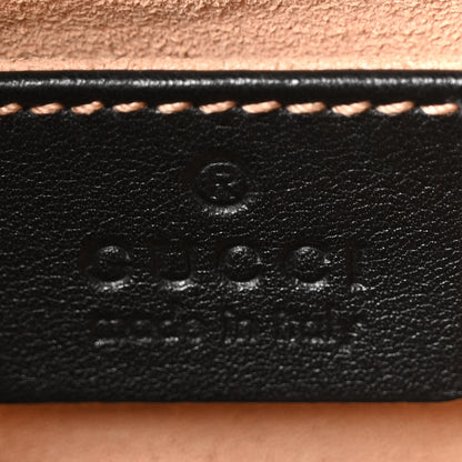 Gucci Calfskin Matelasse Studded Mini Pearly GG Marmont Shoulder Bag Black 6 of 10