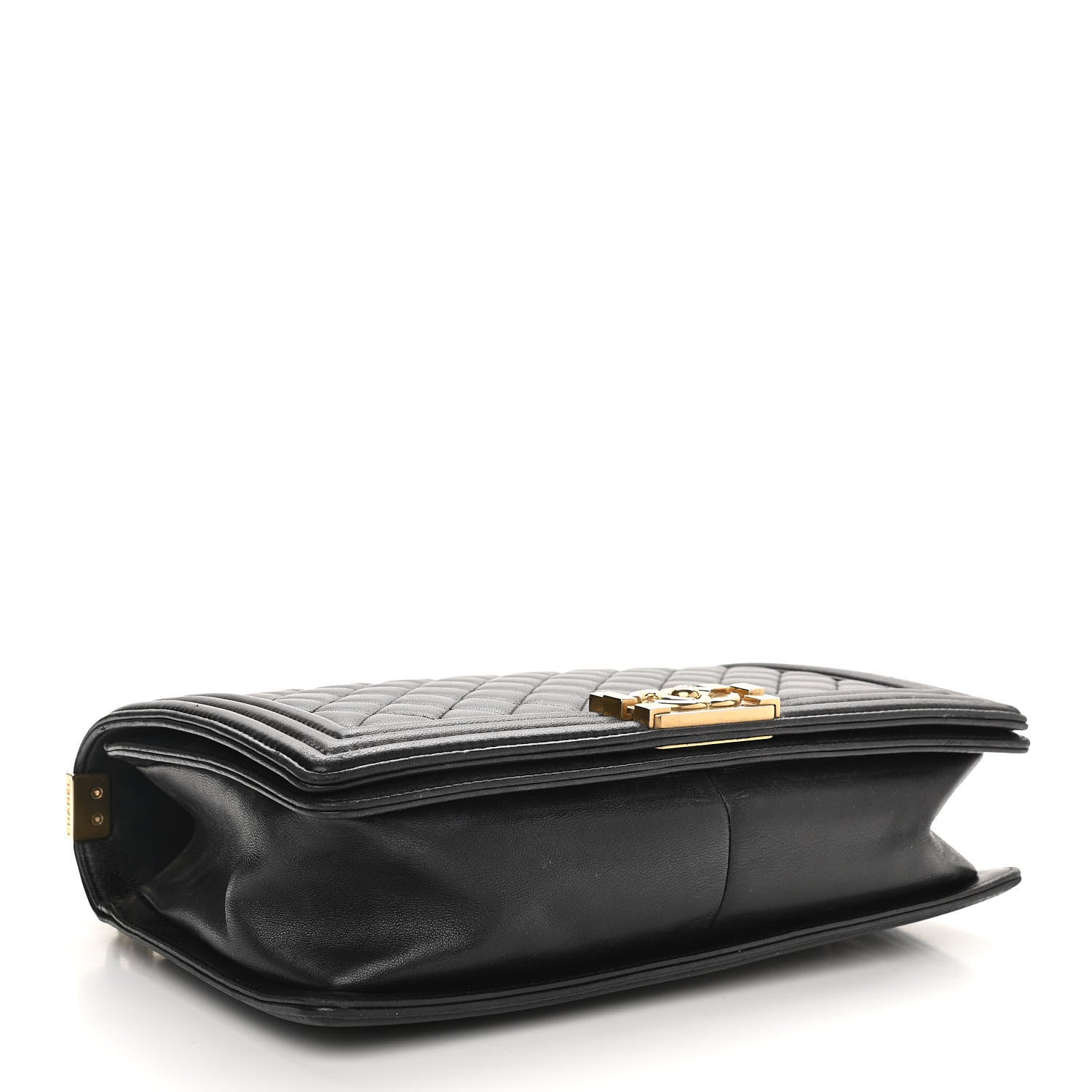 Chanel Lambskin Quilted New Medium Boy Flap Black 4 of 13