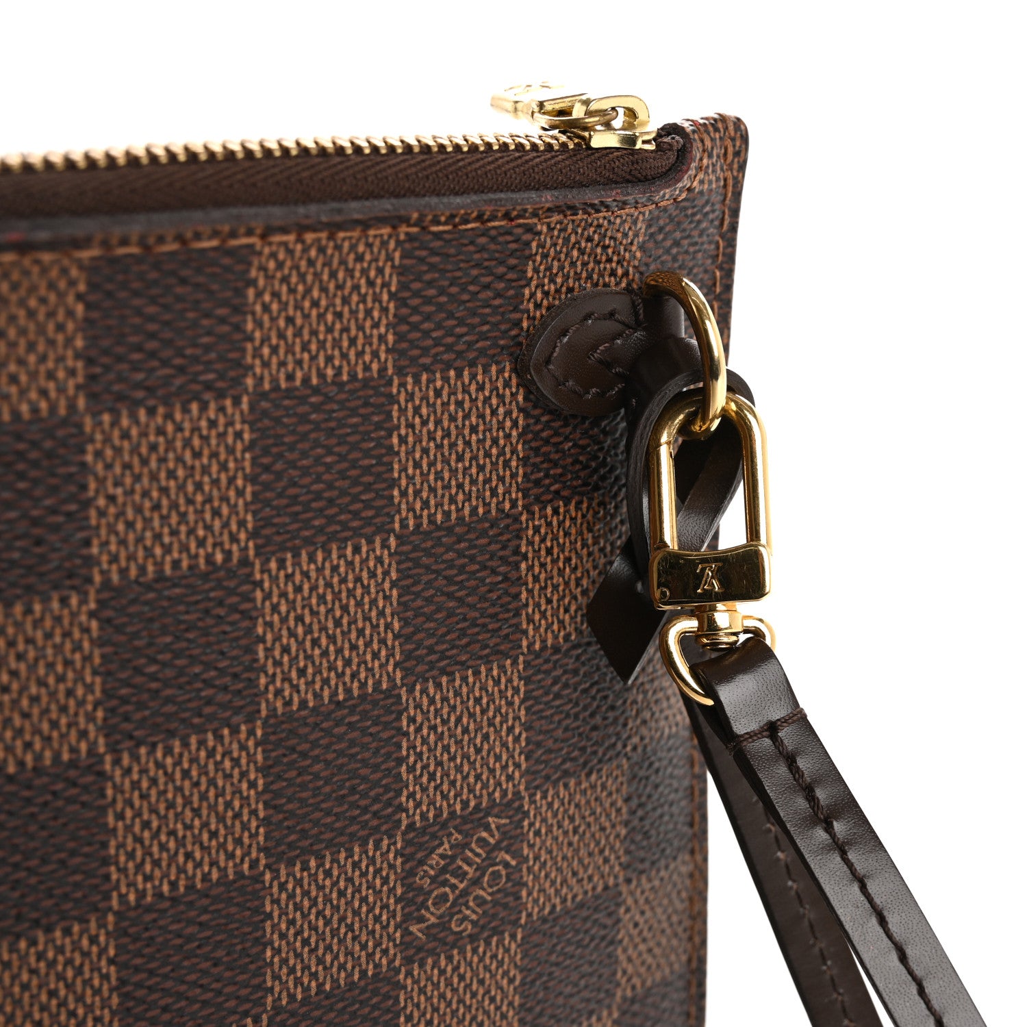 Louis Vuitton Damier Ebene Neverfull MM GM Pochette 10 of 13