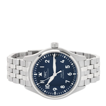 IWC Stainless Steel 40mm Pilot Mark XVII Automatic Watch Blue IW328204 2 of 5