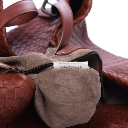 Bottega Veneta Nappa Intrecciato Large Cesta Tote Brique 8 of 13