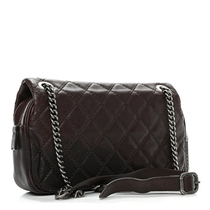 Chanel Calfskin Quilted Medium Coco Sporran Flap Brown 2 of 5