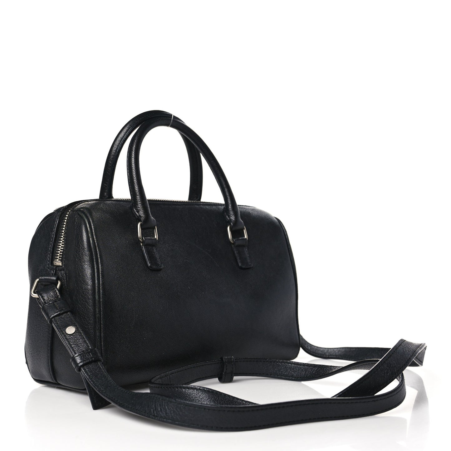Sheepskin Matelasse Chevron Baby Duffle Black
