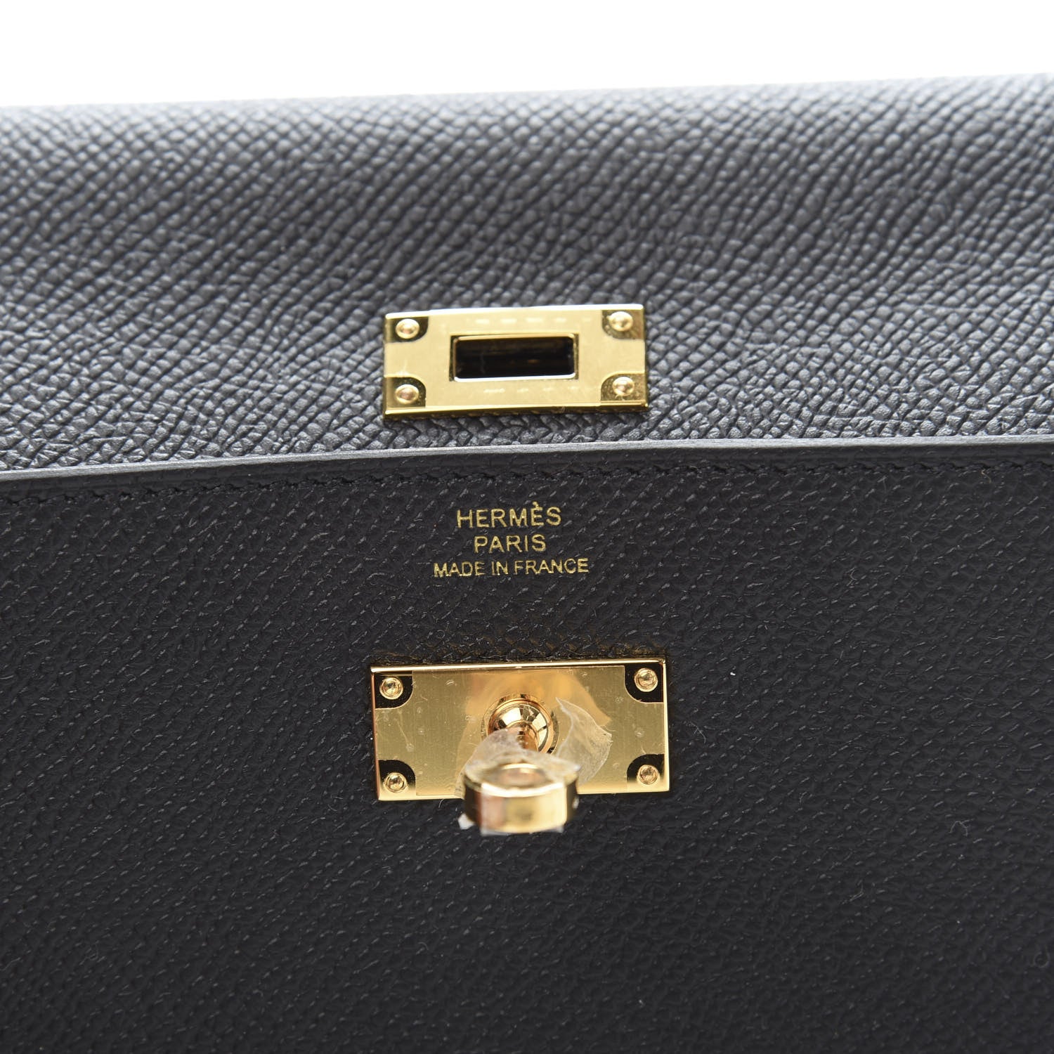 Hermes Epsom Kelly Wallet To Go Black 6 of 11