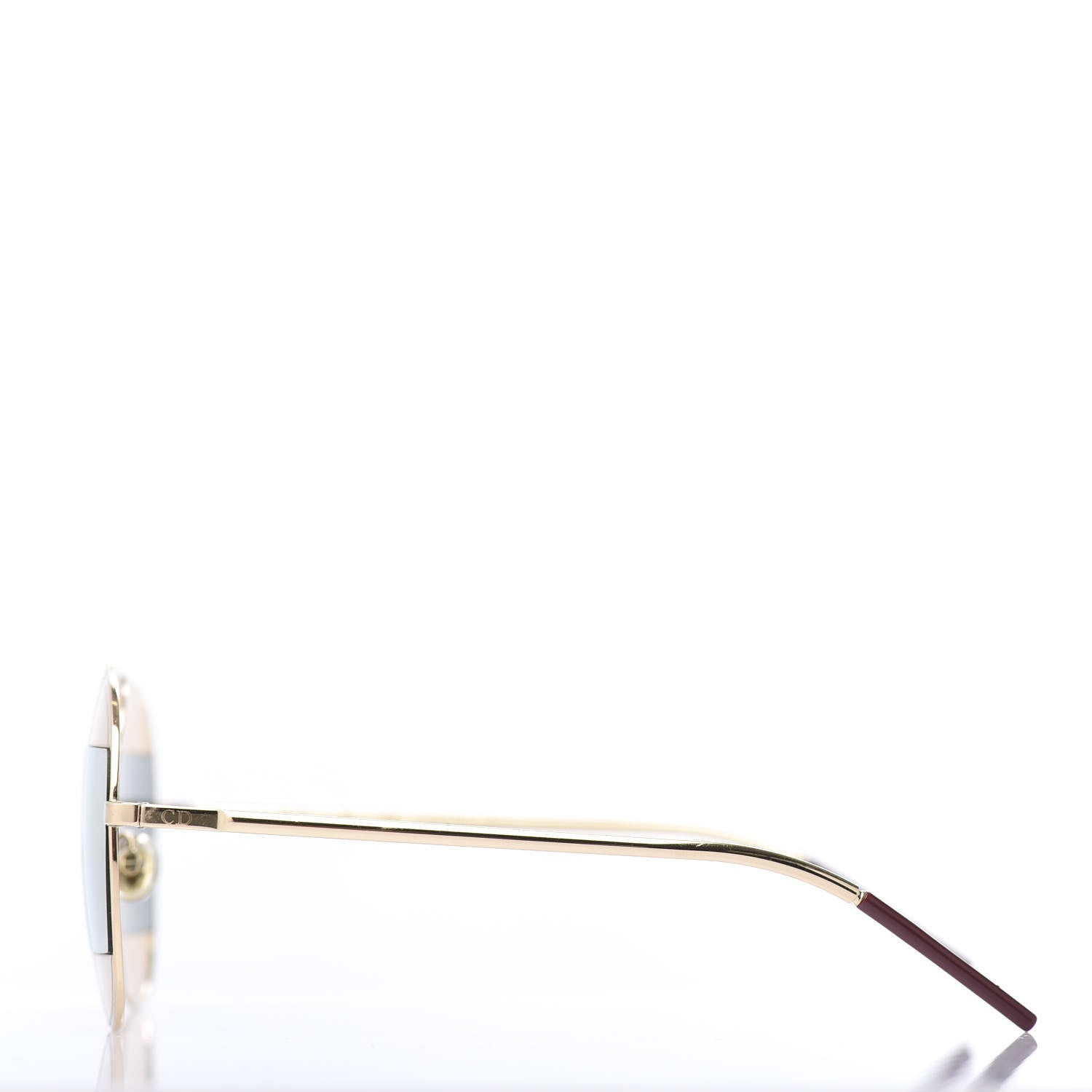 Christian Dior Split 1 Aviator Sunglasses Gold 3 of 8
