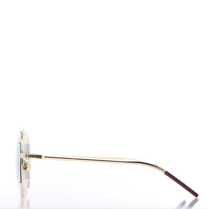 Christian Dior Split 1 Aviator Sunglasses Gold 3 of 8