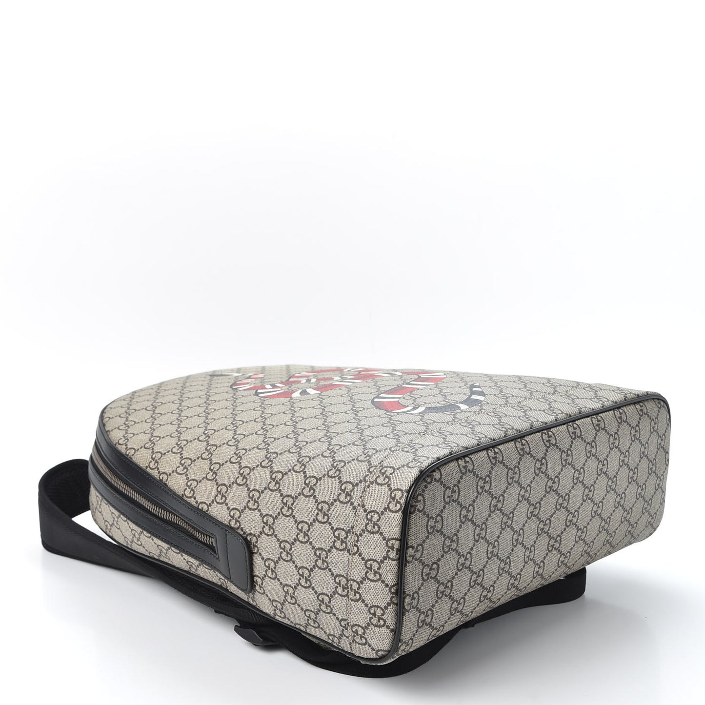 GG Supreme Monogram Kingsnake Dome Backpack