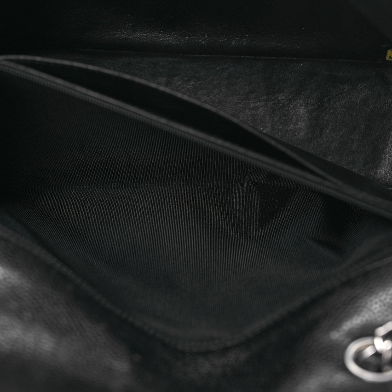 Chanel Caviar Quilted Jumbo Double Flap Black 6 of 16