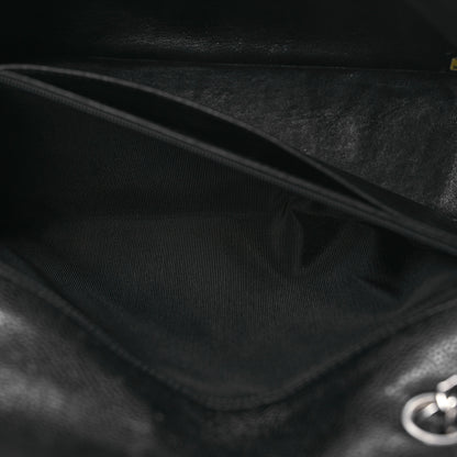 Chanel Caviar Quilted Jumbo Double Flap Black 6 of 16