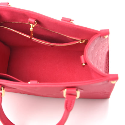 Louis Vuitton Empreinte Monogram Giant Onthego PM Freesia 5 of 9