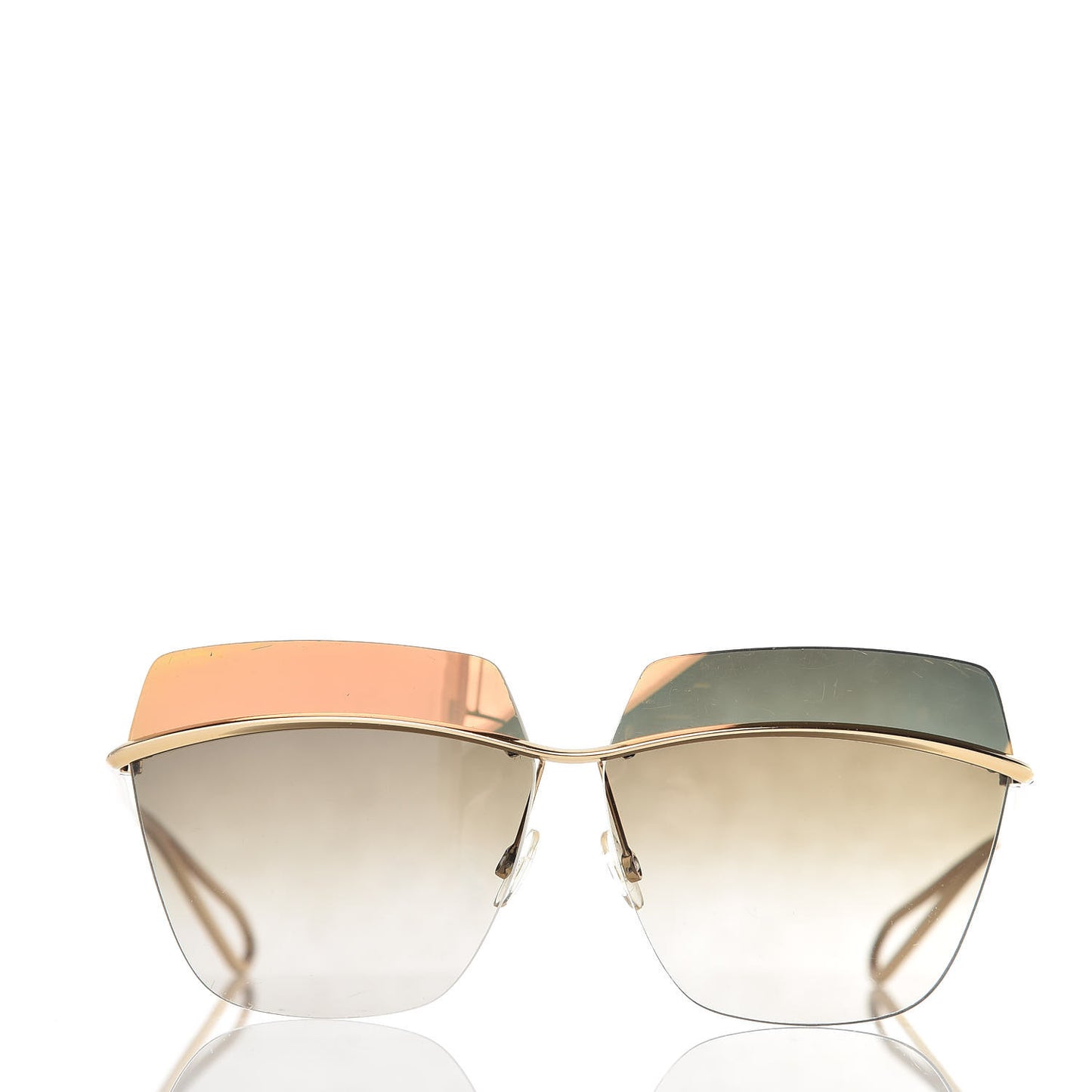 Metal DiorMetallic Sunglasses Grey Copper