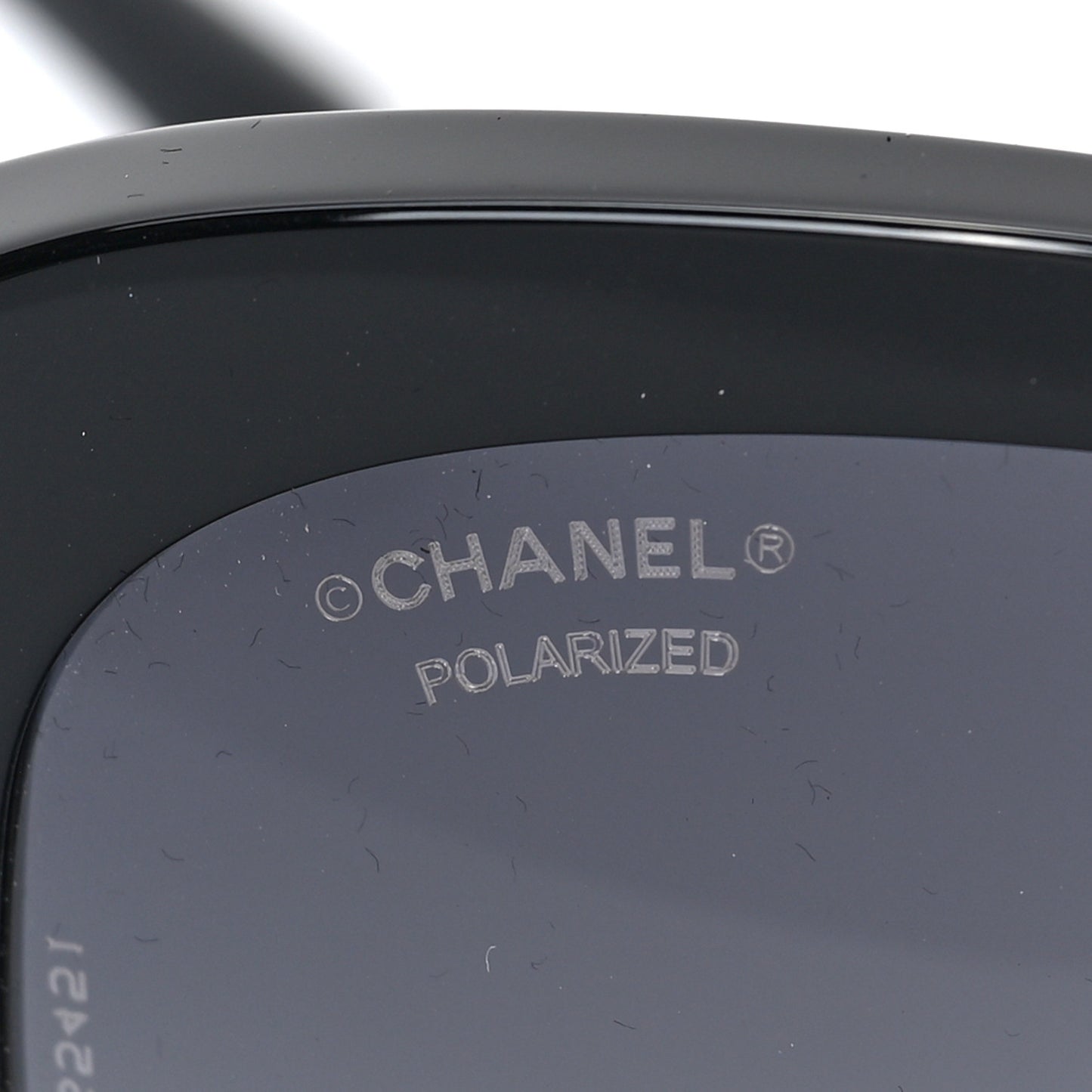 Acetate Polarized Butterfly Winter Pearl Sunglasses 5339-H Black