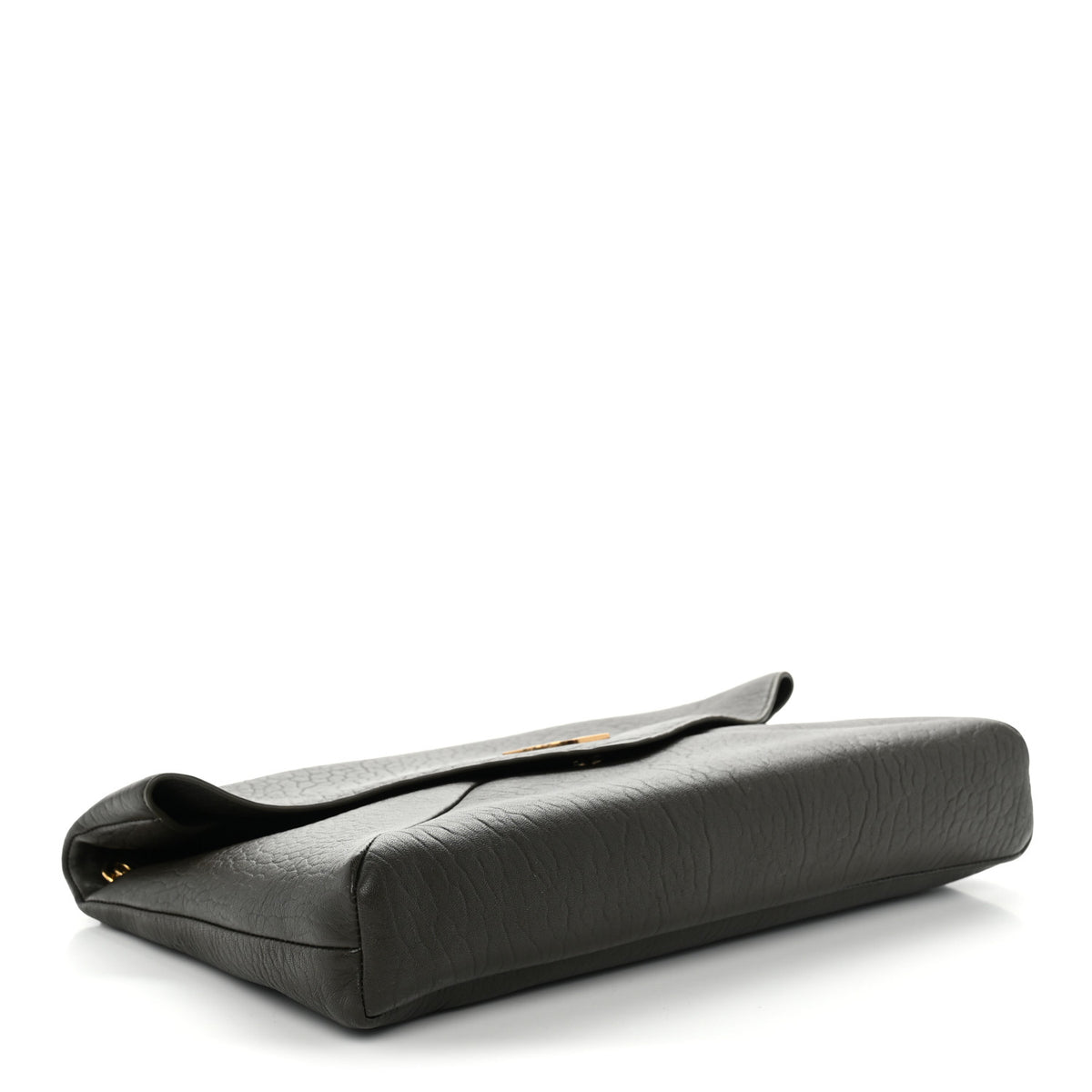 Grained Lambskin Large Cassandre Chain Pouch Light Musk