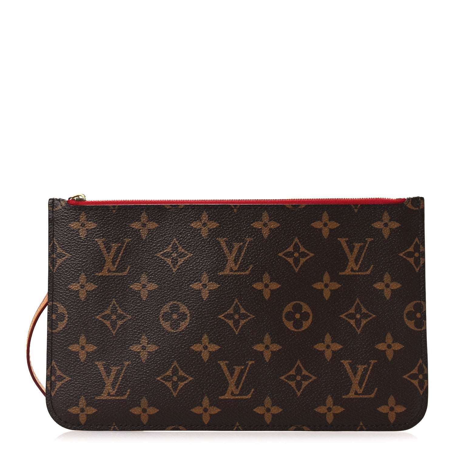 Louis Vuitton Monogram Neverfull MM GM Pochette Cherry 1 of 7