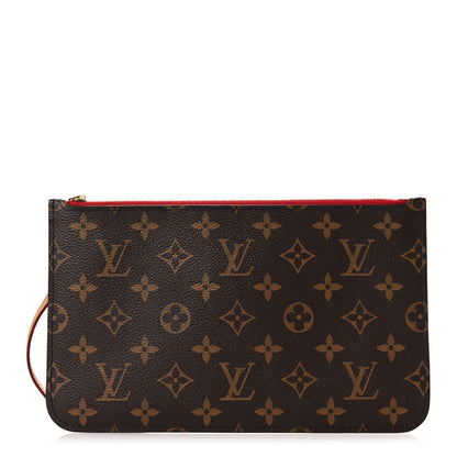Louis Vuitton Monogram Neverfull MM GM Pochette Cherry 1 of 7