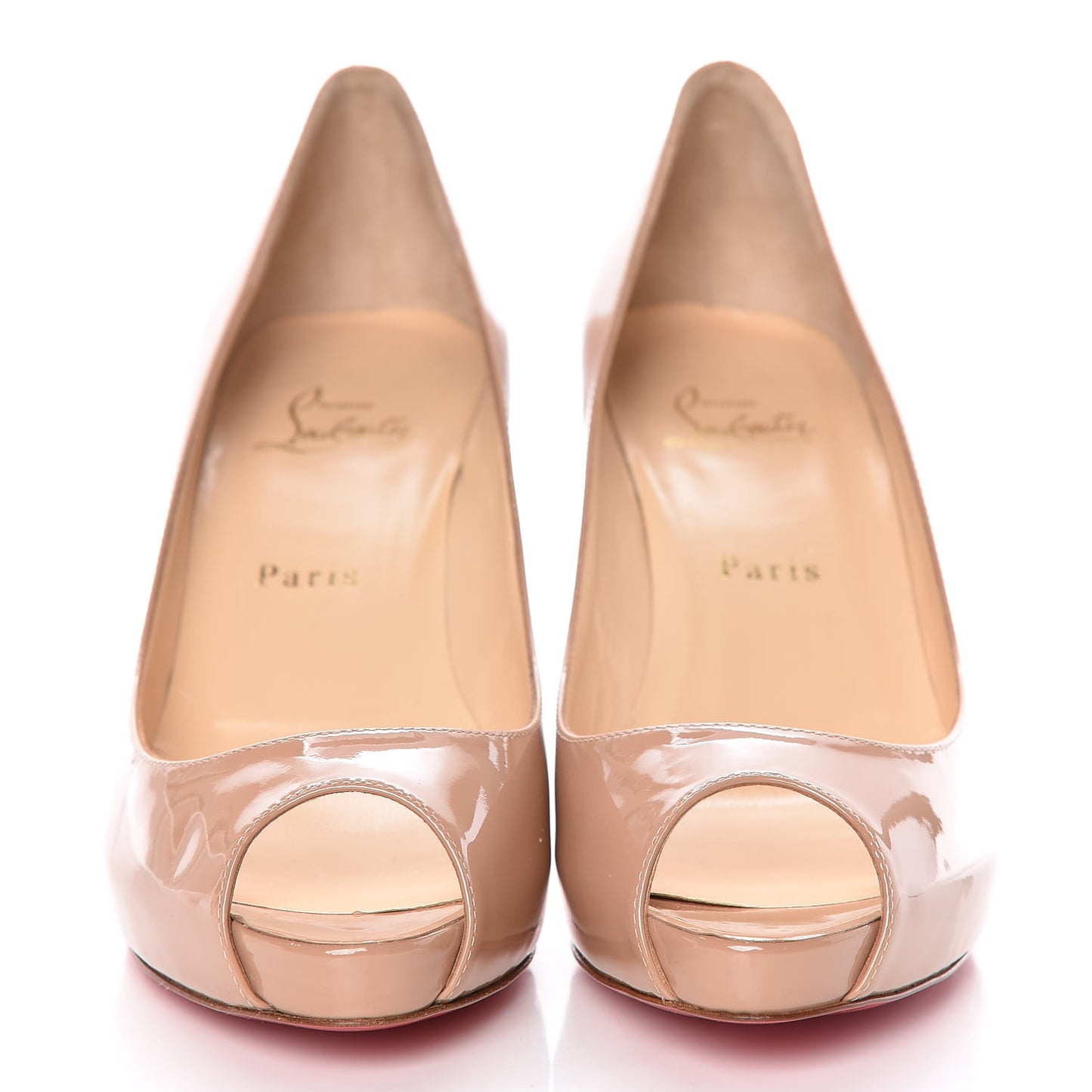 Patent No Matter 85 Pumps 39.5 Nude
