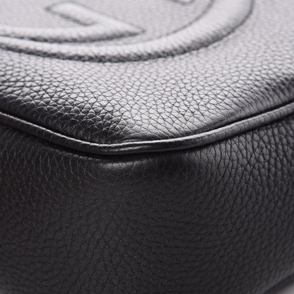 Gucci Pebbled Calfskin Small Soho Disco Bag Black 9 of 11