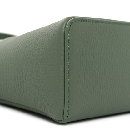 Loro Piana Grained Calfskin L19 Extra Pocket Pouch Sage Brush Leaves 8 of 10