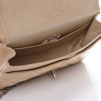 Chanel Caviar Quilted Medium Double Flap Beige Clair 7 of 19