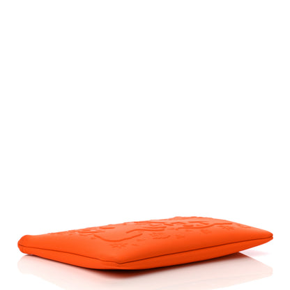 Hermes Neoprene Small Neobain Les Leopards Orange Samba 4 of 9