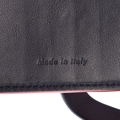 Celine Grained Calfskin Medium Multifunction Strap Wallet Coquelicot 7 of 7