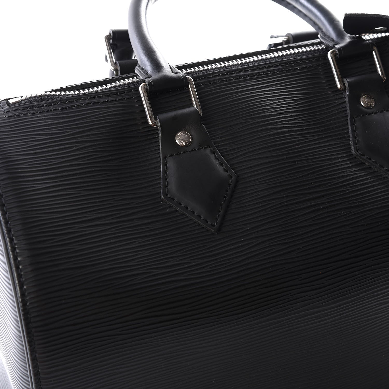 Louis Vuitton Epi Speedy 25 Black 11 of 12