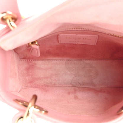 Christian Dior Lambskin Cannage Mini Lady Dior Melacoton 5 of 21