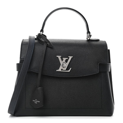 Louis Vuitton Calfskin Lockme Ever BB Black 1 of 15