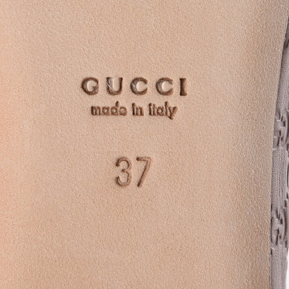 Gucci Microguccissima Flats 37 Dark Cipria 7 of 11