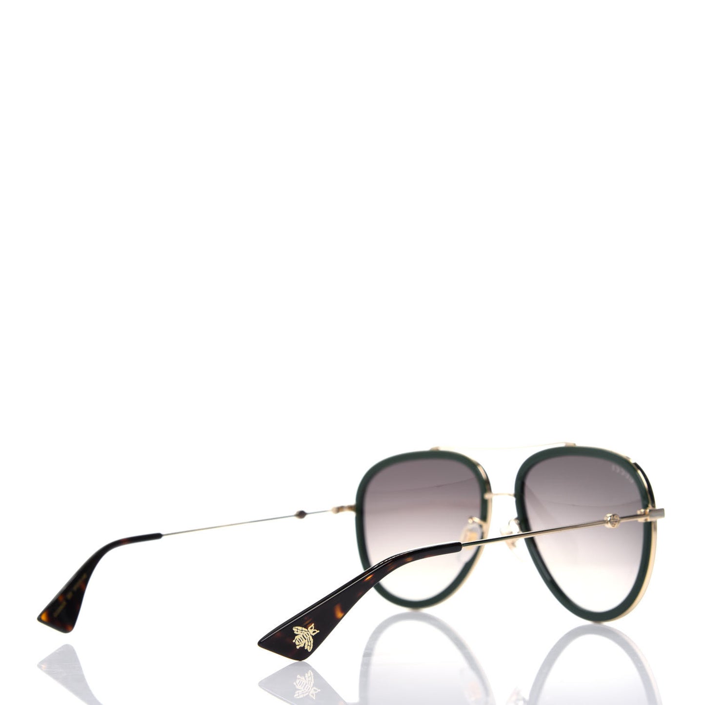 Web Aviator Sunglasses GG0062S Green Red