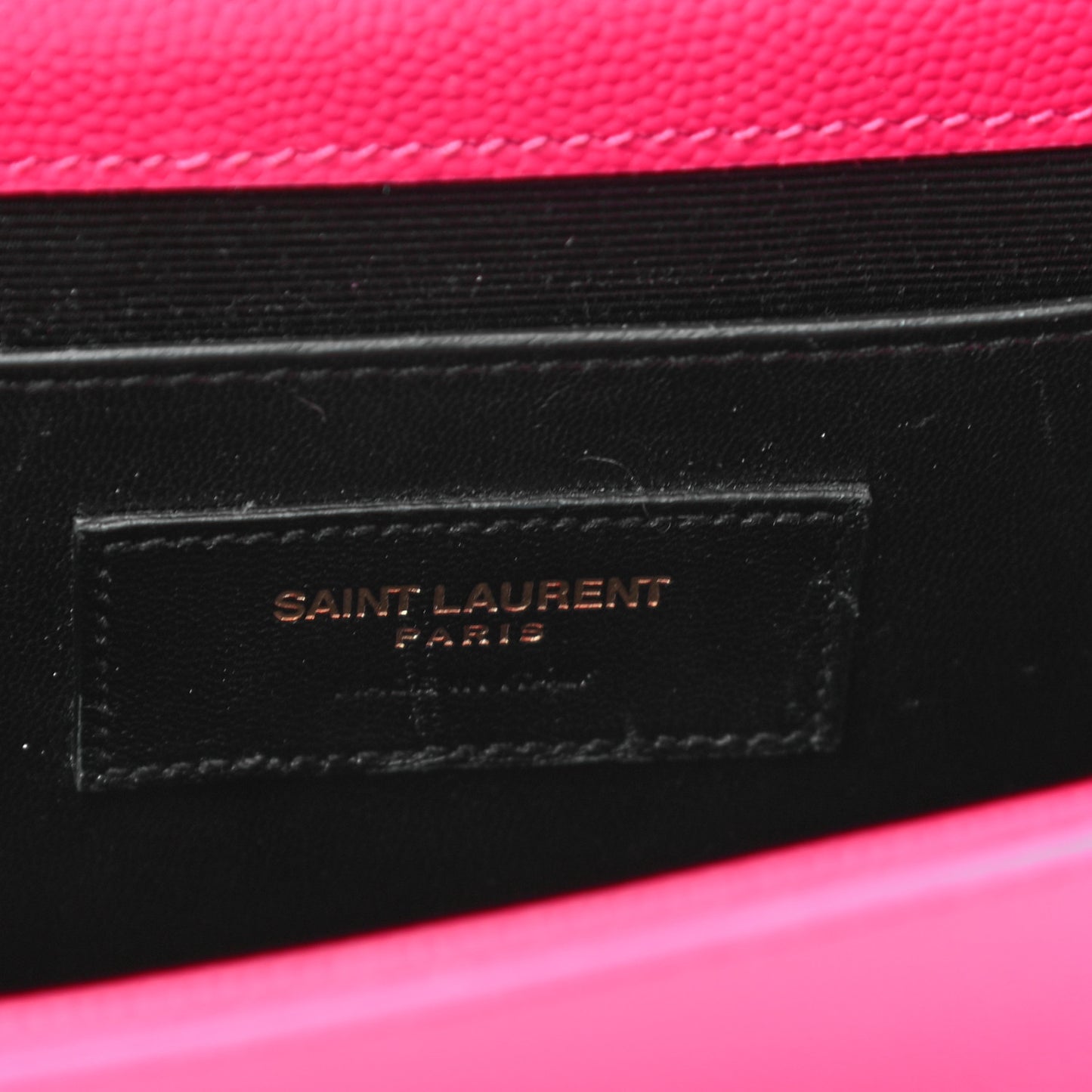 Grain De Poudre Classic Monogram Kate Clutch Lipstick Fuchsia