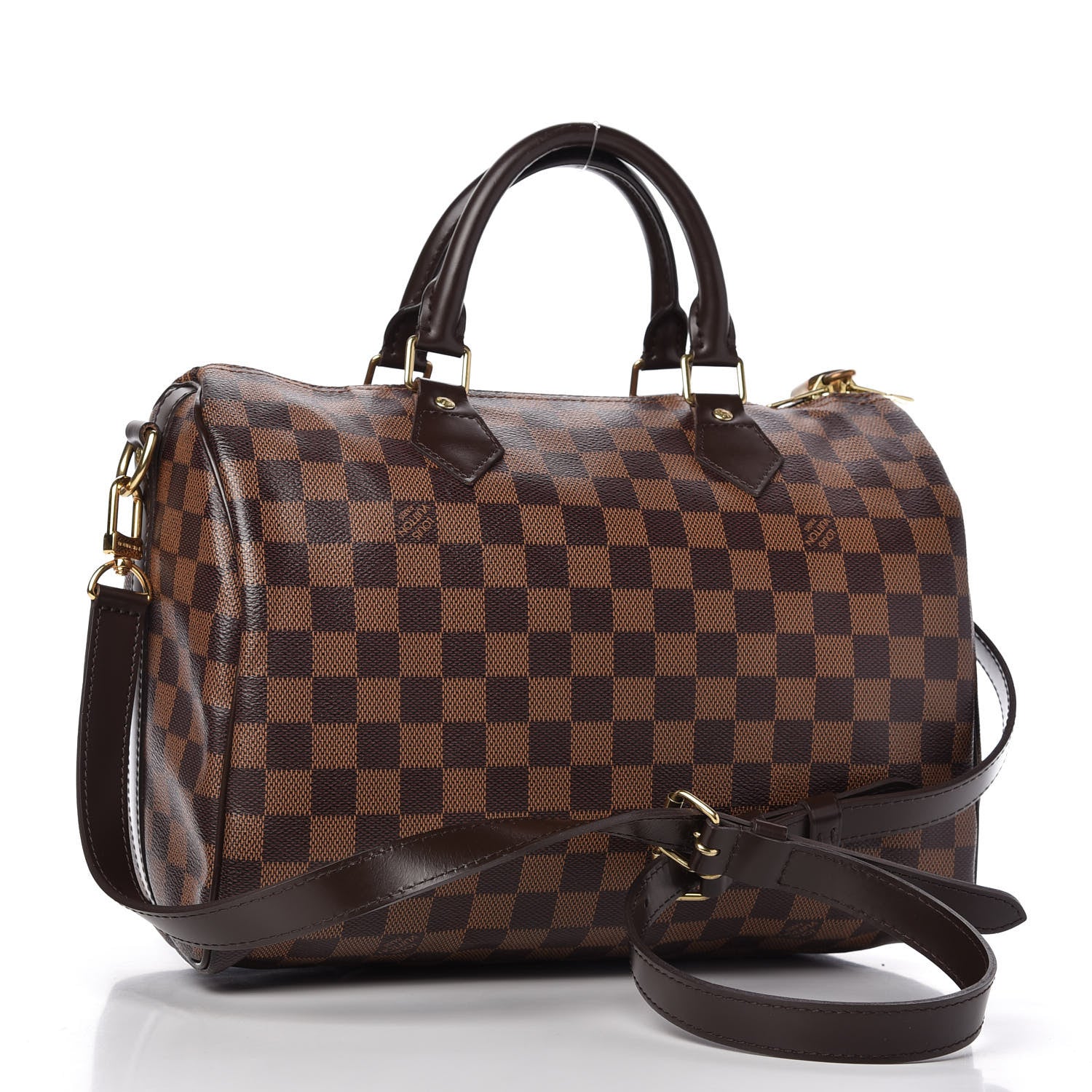 Louis Vuitton Damier Ebene Speedy Bandouliere 30 3 of 11