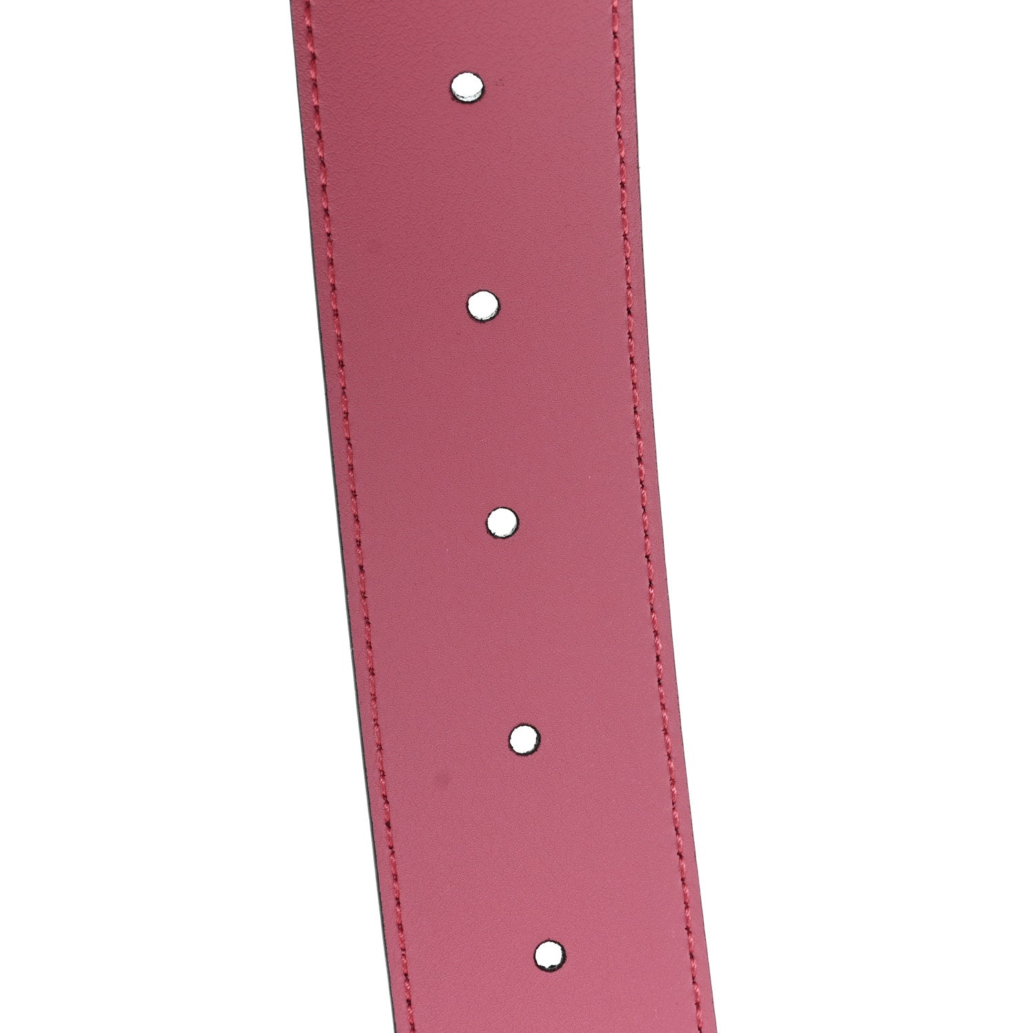 Gucci Moon Calfskin Interlocking G 37mm Belt 85 34 Glossy Pink 4 of 4