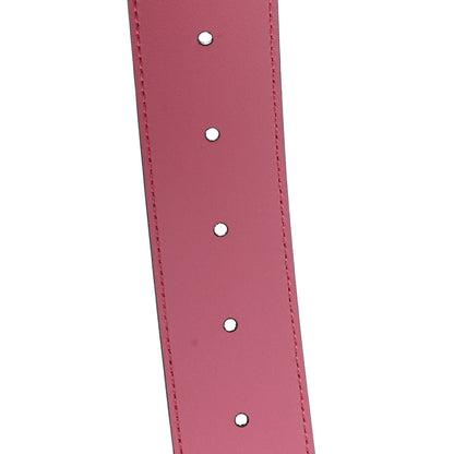 Gucci Moon Calfskin Interlocking G 37mm Belt 85 34 Glossy Pink 4 of 4