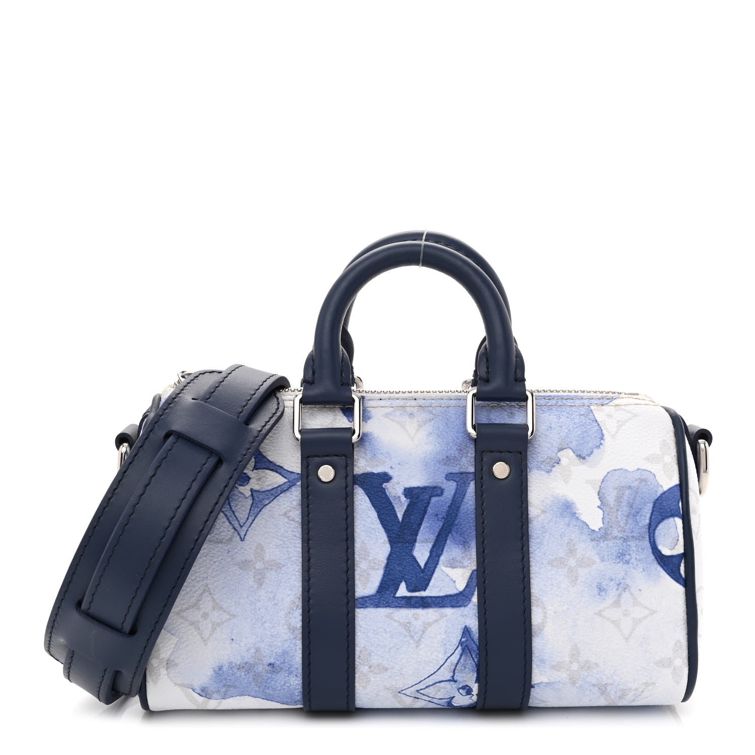 Louis Vuitton Monogram Watercolor Keepall XS Blue 1 of 9