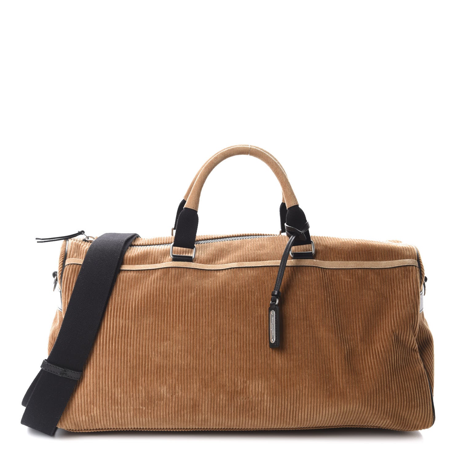 Saint Laurent Corduroy Andy Duffle Bag Brown 1 of 14