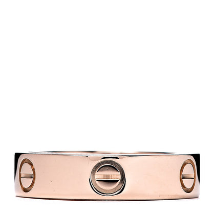 Cartier 18K Pink Gold 5.5mm Astro LOVE Ring 53 6.25 1 of 6