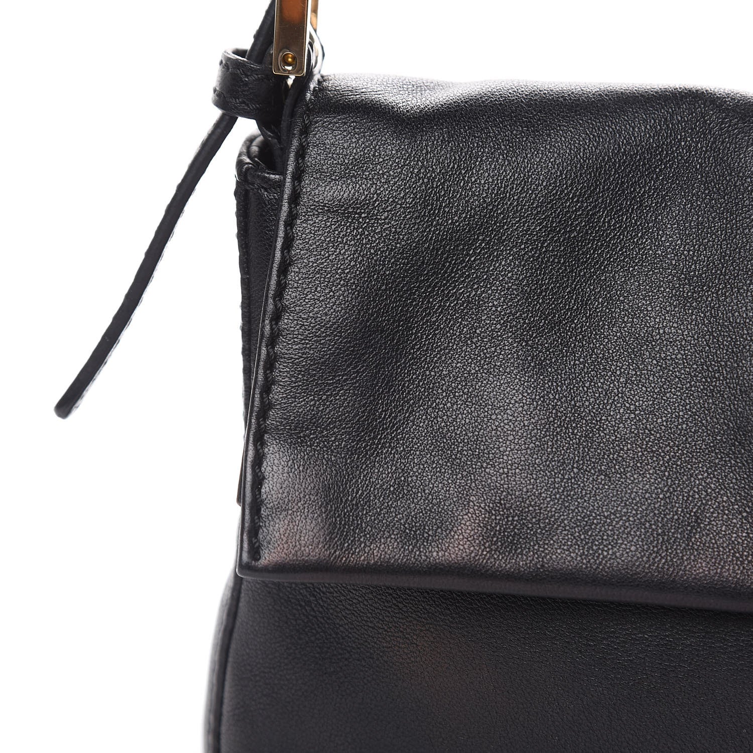 Fendi Calfskin Baguette Black 13 of 14